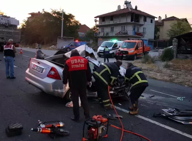 Otomobil ile kamyonun çarpıştığı kazada 2 kişi öldü, 2 kişi yaralandı