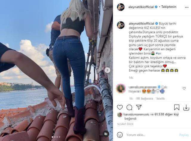Aleyna Tilki yeni şarkı klibi nerede çekildi, ne zaman çıkacak? Aleyna Tilki yeni şarkısı çıktı mı?