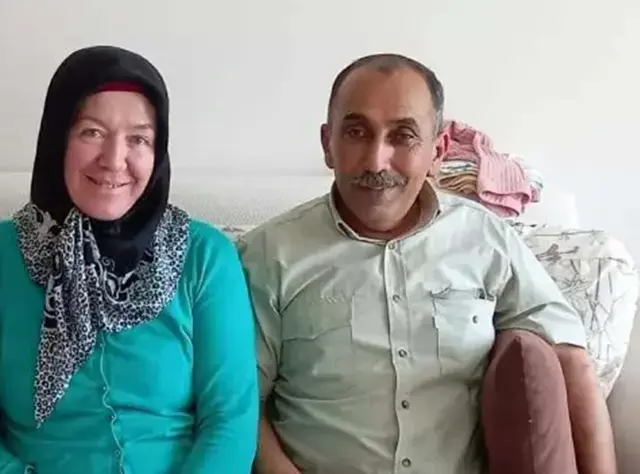 Otobüsün çarptığı otomobildeki çiftin öldüğü kaza kamerada