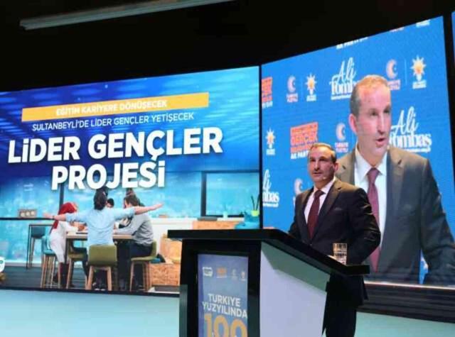 Ali Tombaş, Sultanbeyli'nin yüz akı olacak 100 projeyi açıkladı