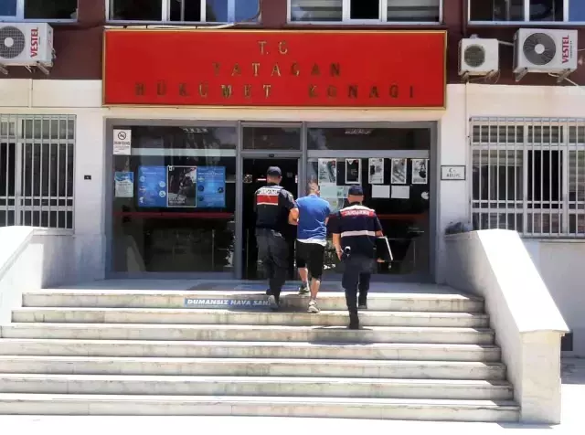 Ormanı yaktıktan sonra kaçmaya çalışan şahıs, jandarma tarafından yakalandı