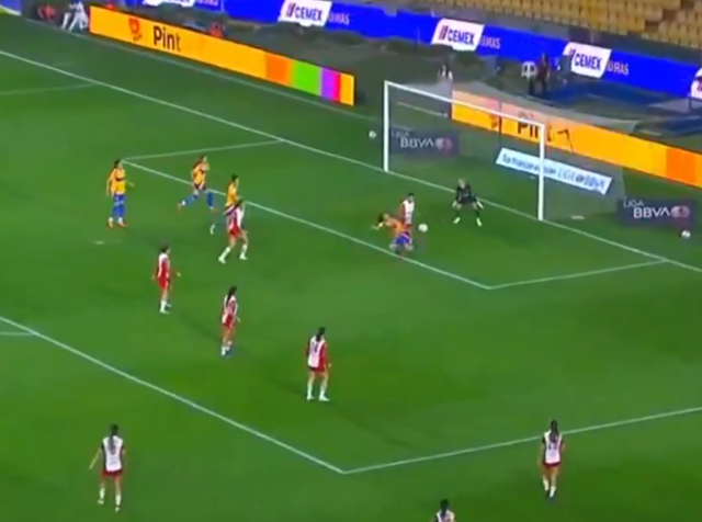 kadın futbolcudan Zlatan Ibrahimovic'i hatırlatan gol