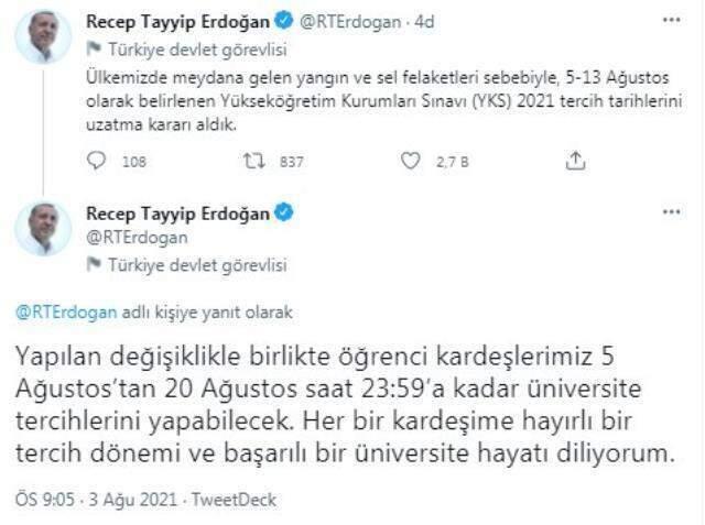 Tercihler uzatıldı mı? YKS tercihler son gün ne zaman?