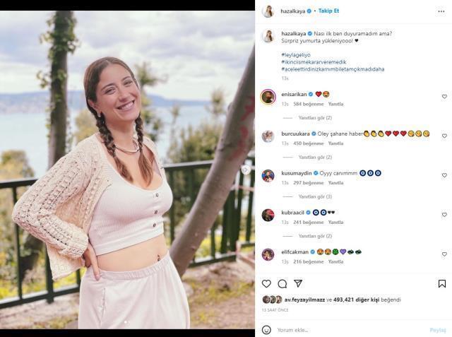 Hazal Kaya hamile mi? Hazal Kaya'nın kaç çocuğu var? Hazal Kaya kimdir, kaç yaşında?