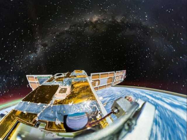 Dünya'nın uzaydan ilk kez 360 derece kamara ile çekilen görüntüleri yayınlandı