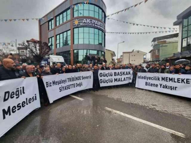 Malatyalılar Başkan Selahattin Gürkan'a destek vermek için bir araya geldi