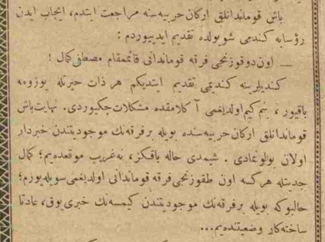Atatürk'ün komutanlığını yaptığı tümenle ilgili gerçek 111 yıl sonra ortaya çıktı