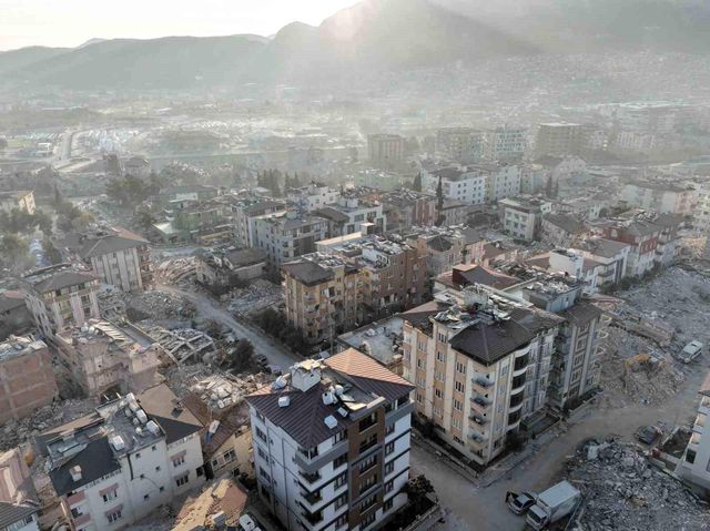 9. günün ardından Hatay'daki yıkım dron kamerasıyla ortaya çıktı
