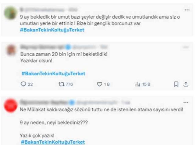 Yusuf Tekin istifa edecek mi MEB 2024?