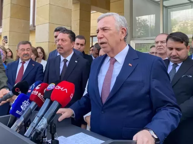 Başsavcılık soruşturma izni istediği Mansur Yavaş'tan ilk yanıt
