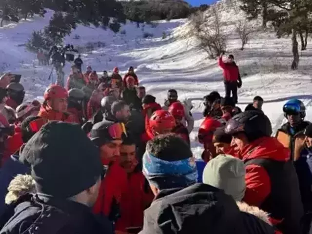 Erzurum Palandöken'de Judo Milli Takımı'nın tırmanışı sırasında çığ düştü: 1 ölü, 3 yaralı