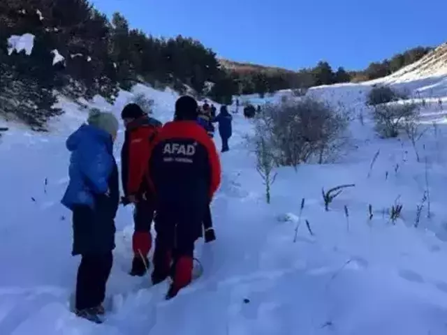 Erzurum Palandöken'de Judo Milli Takımı'nın tırmanışı sırasında çığ düştü: 1 ölü, 5 yaralı