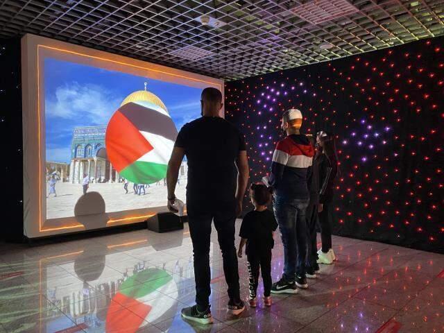 'Geçmişten Bugüne Kudüs' dijital gösterimi bir ay boyunca Marmaray Yenikapı İstasyonu'nda