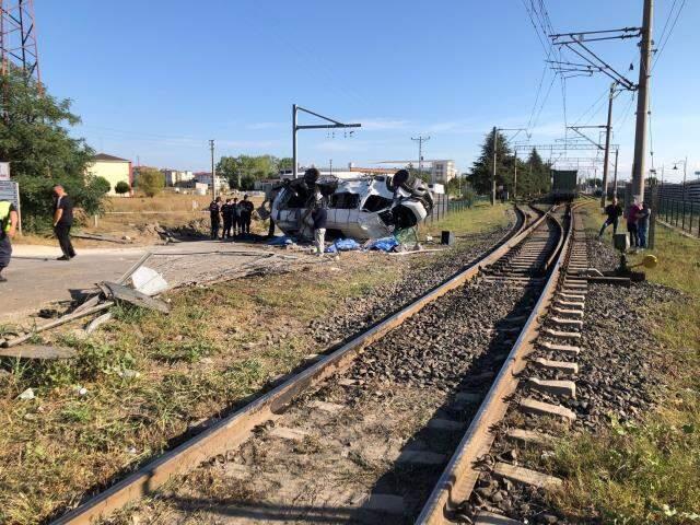 Tekirdağ'daki kazadan yeni görüntü ortaya çıktı! Minibüs şoförü 6 kişiyi resmen ölüme götürmüş