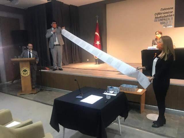 CHP'liler AK Parti döneminde satılan yerlerin listesini belediye meclisinde açınca, AK Partililer salonu terk etti