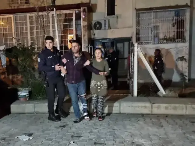 Küfür nedeniyle tartışan komşuların kavgası kanlı bitti! 1 yaralı