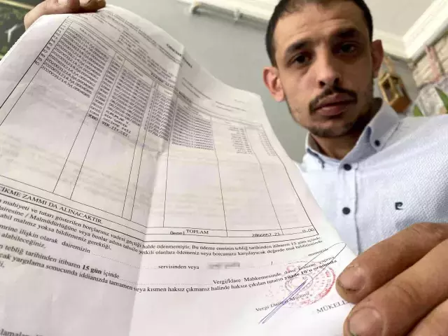 Kimliğini kaybedenler dikkat! Kocaeli'de zihinsel engelli vatandaşa 7,5 milyon TL vergi borcu!