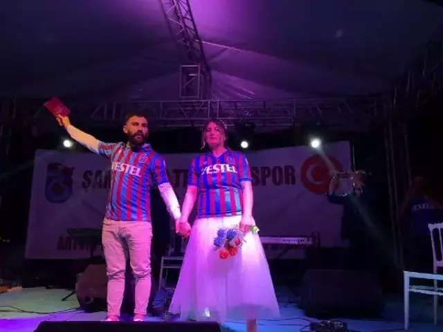 Trabzonspor şampiyon oldu, Tansu ile Ali evlenebildi