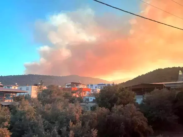 Yaz bitti, kabus bitmedi! Mersin'deki orman yangınına havadan ve karadan müdahale ediliyor