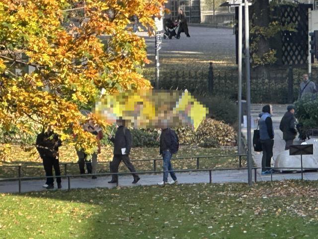 İsveç'te skandal görüntüler! Terör örgütü yandaşları Türkiye'yi protesto etti