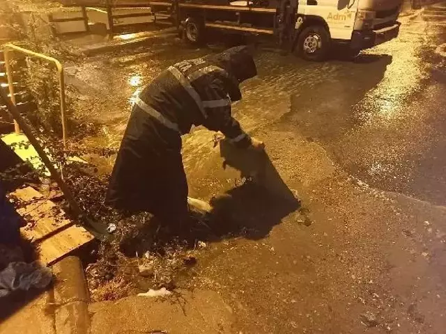 Bodrum'daki yağmurda, 5 saatte metrekareye 41 kilogram yağış düştü