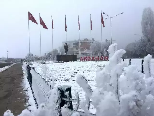 Ardahan eksi 14,8 ile dondu