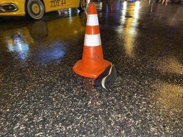 Bağdat Caddesi'nde korkunç kaza! Hız yapan araç karşıdan karşıya geçen yayaya çarptı