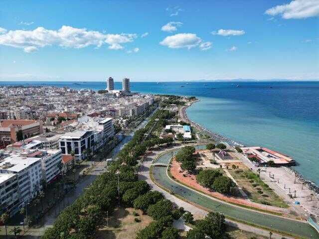 Hatay İskenderun'da deniz seviyesi yükseldi, bölge dron ile görüntülendi