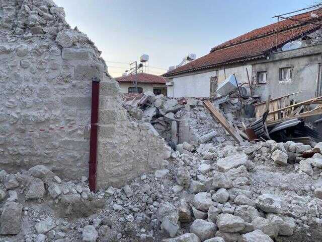 Asırlardır ayakta duran tarihi Meryem Ana Ortodoks Kilisesi depremde yıkıldı