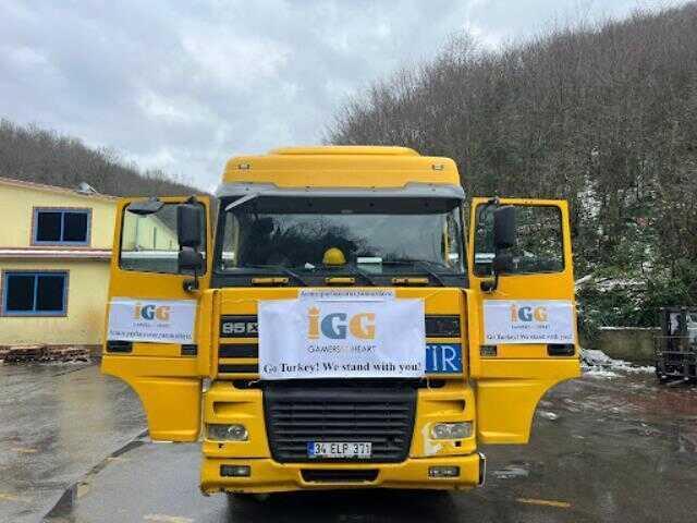 IGG Deprem Bölgesine Yardım Elini Uzattı