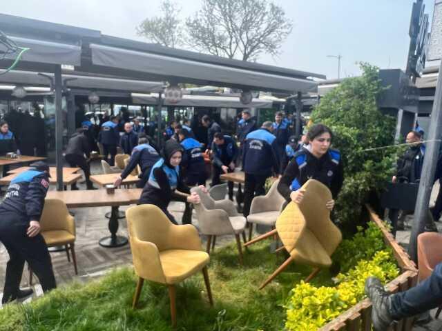 Murat Ongun 'Kim bu?' diyerek tepki göstermişti! Üsküdar'da yıkımı silahıyla engelleyen şüpheli yakalandı