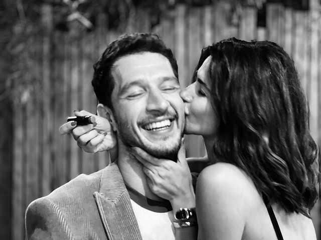 Nesrin Cavadzade Uraz Kaygılaroğlu'nu öpücüklere boğdu! Paylaştığı video sosyal medyayı karıştırdı