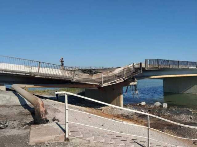 Ukrayna'dan Putin kızdıracak saldırı! Kritik köprüleri füzelerle buldular