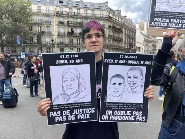 Fransa'da Irkçılık ve Polis Şiddeti Karşıtı Gösteriler