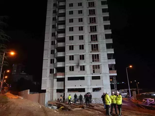 Teravihe giderken inşaatta ceset buldular