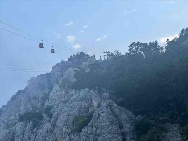 Antalya'da teleferik düştü: 1 ölü