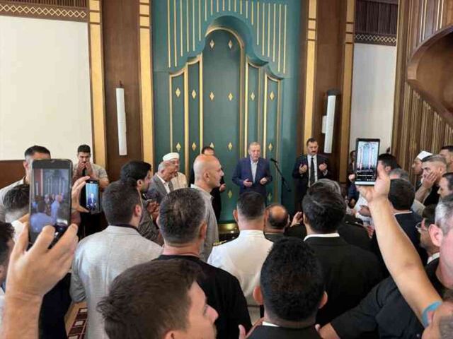 Cumhurbaşkanı Erdoğan bayram namazını Marmaris'te kıldı