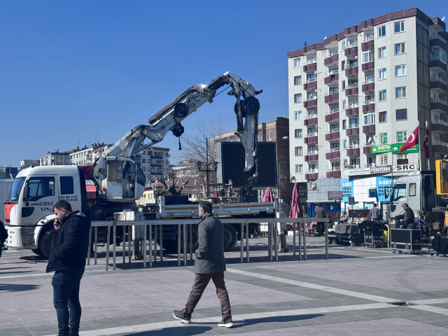 DEM heyetinin yapacağı açıklama öncesi 3 ilde hazırlıklar başladı