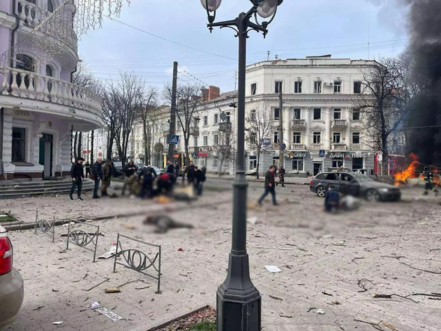 Rusya, Sumi'ye bomba yağdırdı! Çok sayıda ölü var