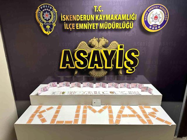 Hatay'da Kumar Oynayan Üç Kişiye 27 Bin TL Cezası