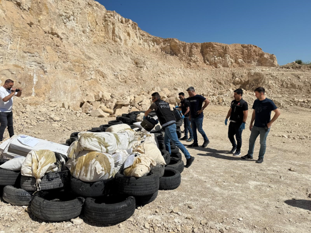 2 ton uyuşturucu yakılarak imha edildi