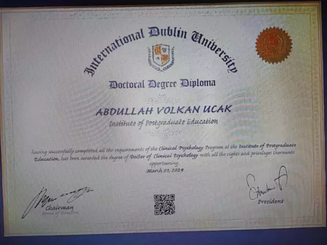 Sahte Psikolog İddialarına Karşı Abdullah Volkan Uçak'tan Açıklama