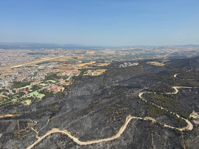 Çanakkale'deki orman yangınları kontrol altına alındı