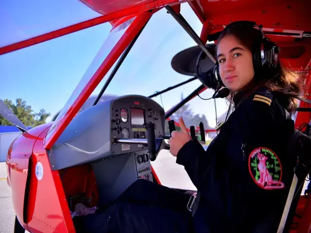 Türkiye’nin en genç pilot adayı Defne, TIME’ın 'Yılın Kızları' listesinde