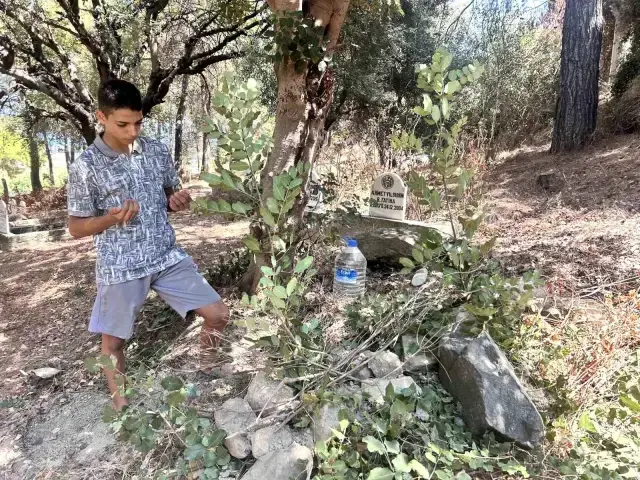 Bebek arabasında can veren Miran battaniyesiyle defnedildi