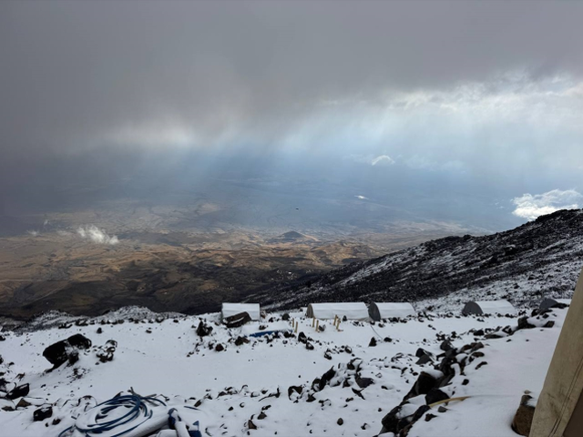 Mevsimin ilk karı yağdı!
