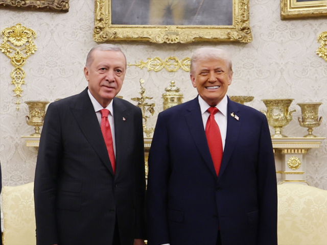 Beyaz Saray görüşmesinden kare