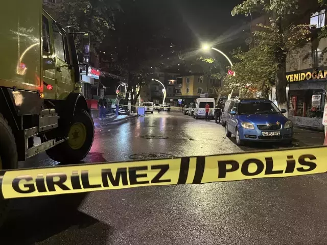 Jiletle kendini yaralan vurularak öldürüldü, olay yeri, asayiş