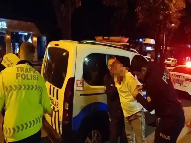 Bursa'da Polisi Ekiplerin Üzerine Süren Sürücü Gözaltına Alındı