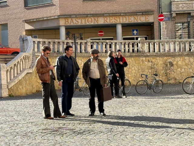 'Çatlı' filminin çekimleri Budapeşte'de başladı! İşte setten ilk kareler